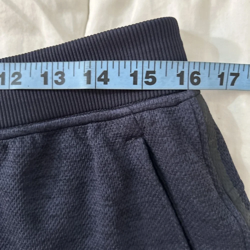 Lululemon T.H.E. Short Mens L Blue Lined Cadet‎ Blue Active Gym Training